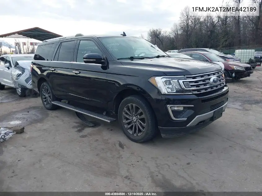 1FMJK2AT2MEA42189 2021 Ford Expedition Limited Max