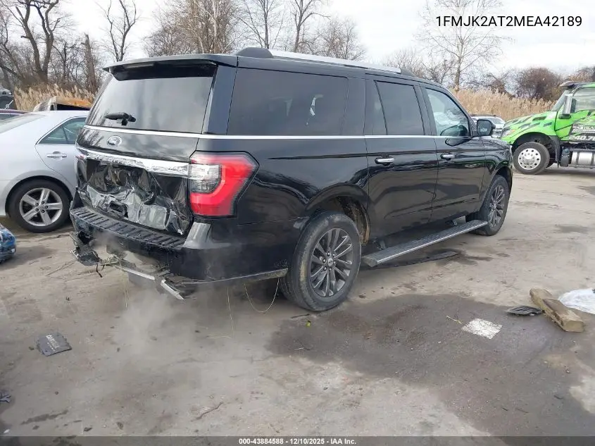 1FMJK2AT2MEA42189 2021 Ford Expedition Limited Max