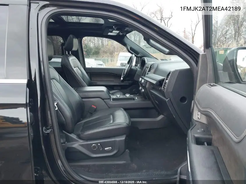 1FMJK2AT2MEA42189 2021 Ford Expedition Limited Max