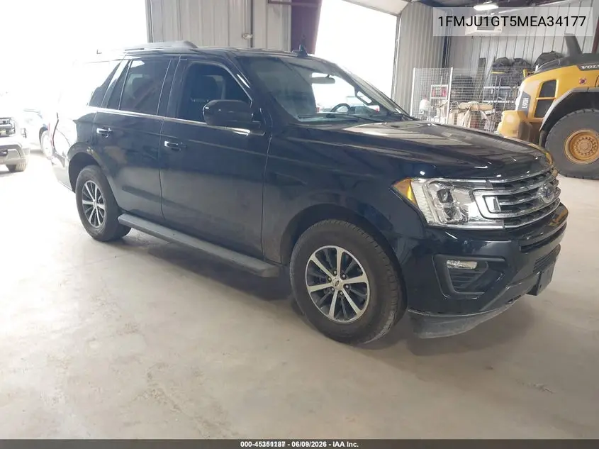 2021 Ford Expedition Xl VIN: 1FMJU1GT5MEA34177 Lot: 45351187