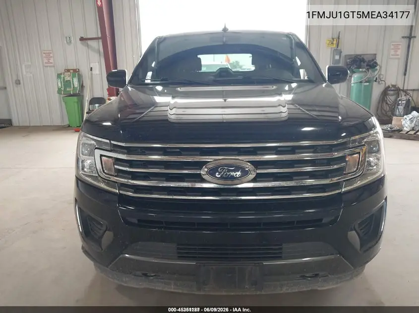 2021 Ford Expedition Xl VIN: 1FMJU1GT5MEA34177 Lot: 45351187