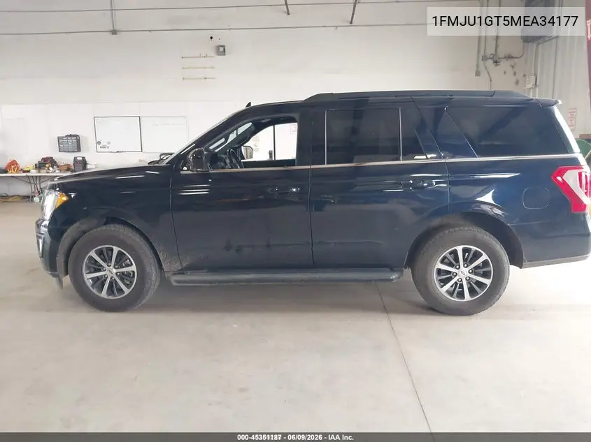 2021 Ford Expedition Xl VIN: 1FMJU1GT5MEA34177 Lot: 45351187