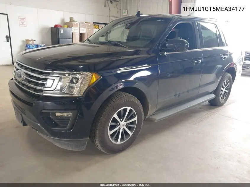2021 Ford Expedition Xl VIN: 1FMJU1GT5MEA34177 Lot: 45351187