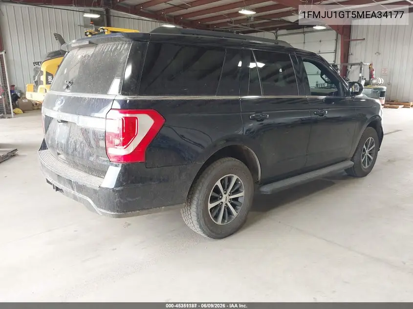 2021 Ford Expedition Xl VIN: 1FMJU1GT5MEA34177 Lot: 45351187