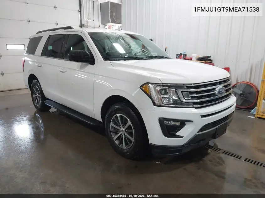 2021 Ford Expedition Xl VIN: 1FMJU1GT9MEA71538 Lot: 45363162