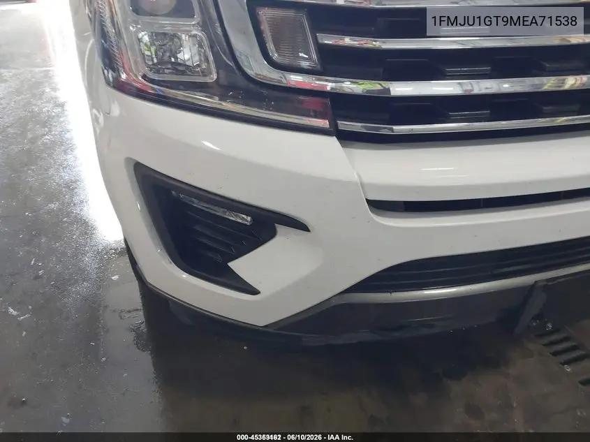 2021 Ford Expedition Xl VIN: 1FMJU1GT9MEA71538 Lot: 45363162