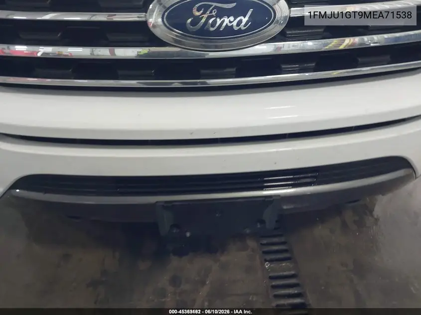 2021 Ford Expedition Xl VIN: 1FMJU1GT9MEA71538 Lot: 45363162