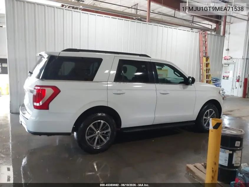 2021 Ford Expedition Xl VIN: 1FMJU1GT9MEA71538 Lot: 45363162