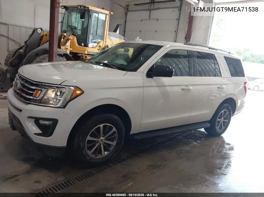 2021 Ford Expedition Xl VIN: 1FMJU1GT9MEA71538 Lot: 45363162