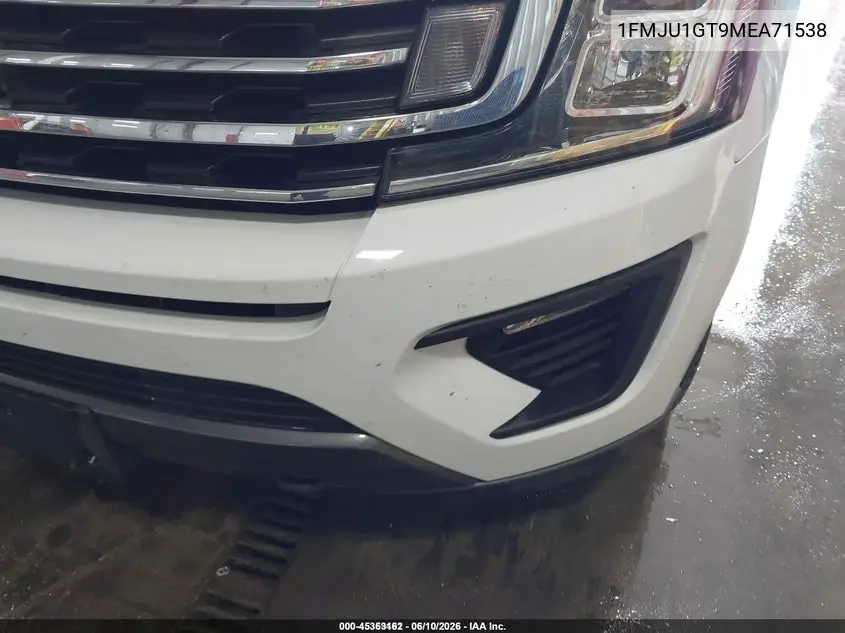 2021 Ford Expedition Xl VIN: 1FMJU1GT9MEA71538 Lot: 45363162