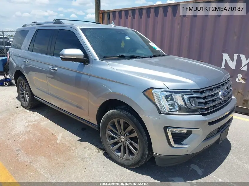 2021 Ford Expedition Limited VIN: 1FMJU1KT2MEA70187 Lot: 45409528