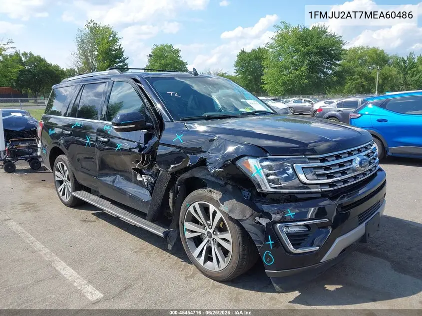 2021 Ford Expedition Limited VIN: 1FMJU2AT7MEA60486 Lot: 45454716