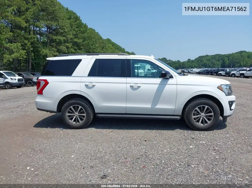 2021 Ford Expedition Xl VIN: 1FMJU1GT6MEA71562 Lot: 45549694