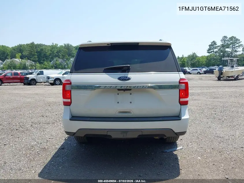 2021 Ford Expedition Xl VIN: 1FMJU1GT6MEA71562 Lot: 45549694