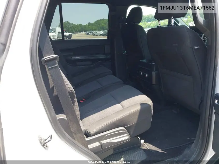 2021 Ford Expedition Xl VIN: 1FMJU1GT6MEA71562 Lot: 45549694