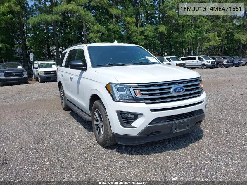 2021 Ford Expedition Xl VIN: 1FMJU1GT4MEA71561 Lot: 45550340