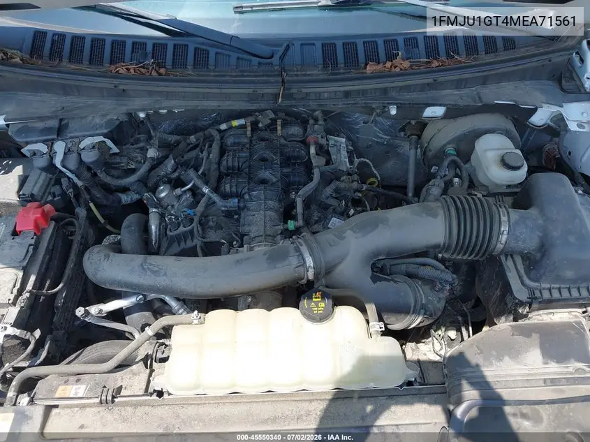 2021 Ford Expedition Xl VIN: 1FMJU1GT4MEA71561 Lot: 45550340
