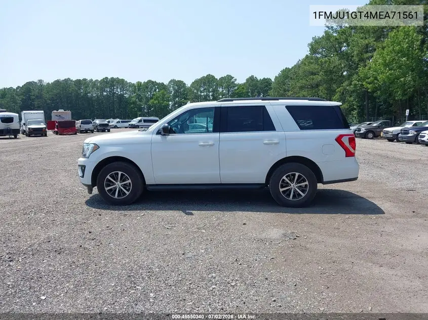 2021 Ford Expedition Xl VIN: 1FMJU1GT4MEA71561 Lot: 45550340