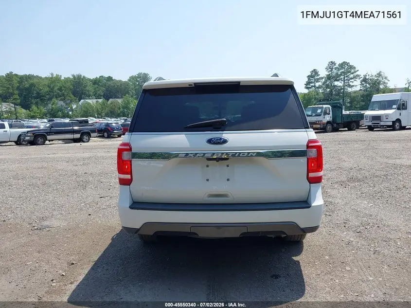2021 Ford Expedition Xl VIN: 1FMJU1GT4MEA71561 Lot: 45550340