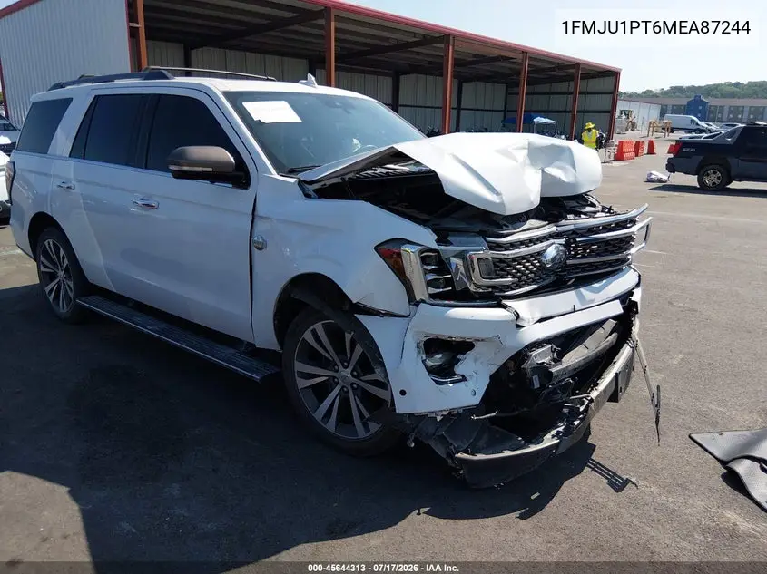 2021 Ford Expedition King Ranch VIN: 1FMJU1PT6MEA87244 Lot: 45644313