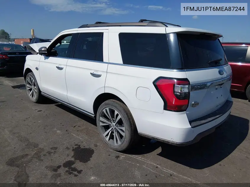 2021 Ford Expedition King Ranch VIN: 1FMJU1PT6MEA87244 Lot: 45644313