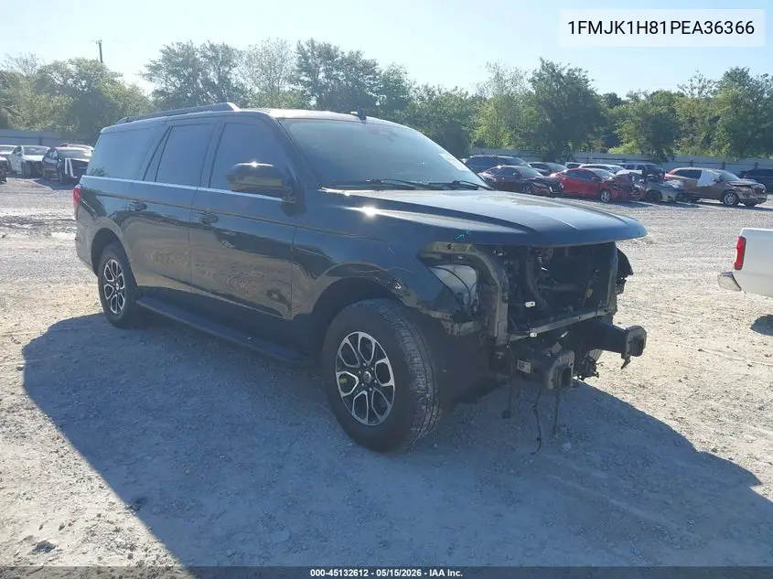 2023 Ford Expedition Xlt Max VIN: 1FMJK1H81PEA36366 Lot: 45132612