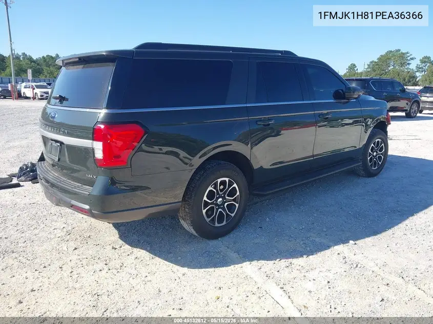 2023 Ford Expedition Xlt Max VIN: 1FMJK1H81PEA36366 Lot: 45132612
