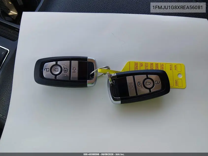 2024 Ford Expedition Xl VIN: 1FMJU1G8XREA56081 Lot: 45350395