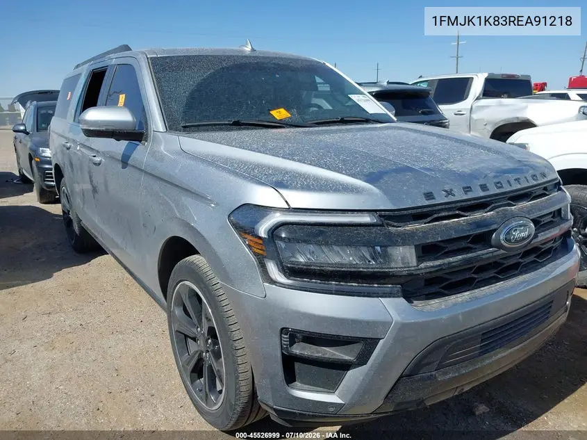 2024 Ford Expedition Limited Max VIN: 1FMJK1K83REA91218 Lot: 45526999