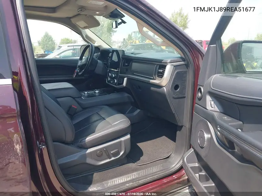 2024 Ford Expedition Xlt Max VIN: 1FMJK1J89REA51677 Lot: 45617470