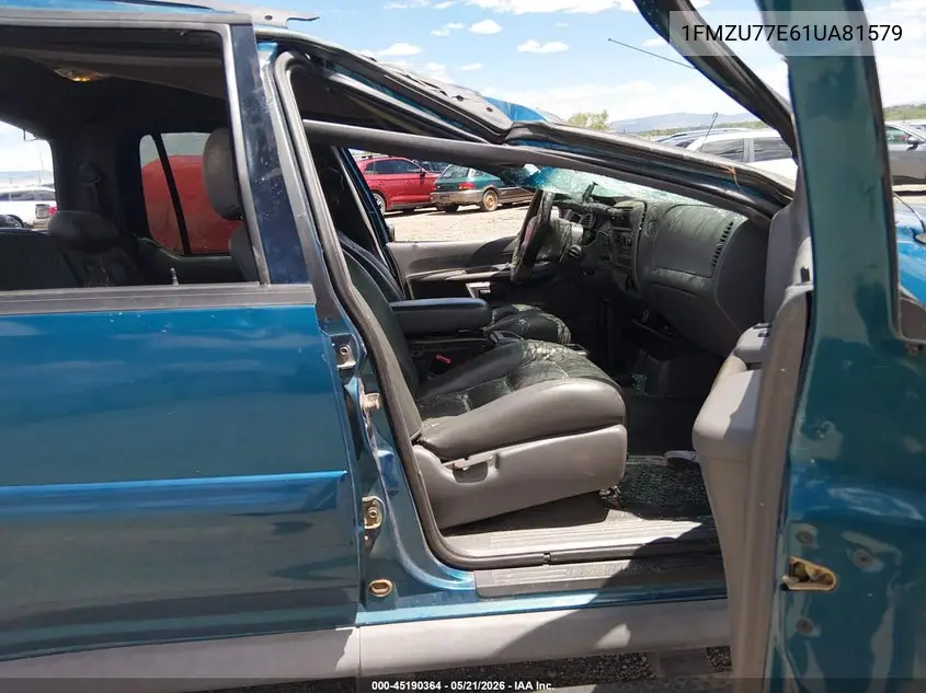 2001 Ford Explorer Sport Trac VIN: 1FMZU77E61UA81579 Lot: 45190364