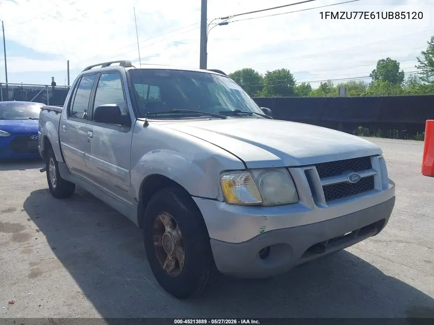 2001 Ford Explorer Sport Trac VIN: 1FMZU77E61UB85120 Lot: 45213889