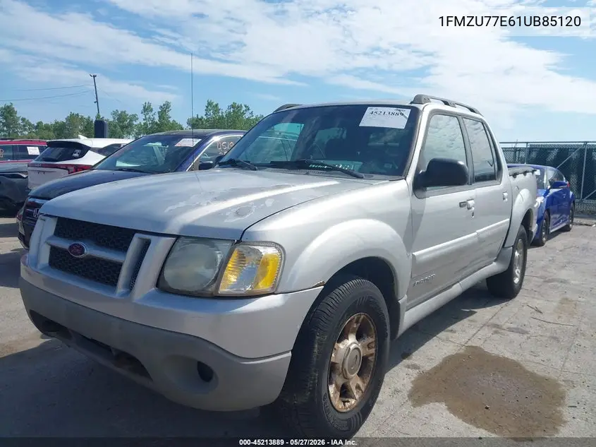 2001 Ford Explorer Sport Trac VIN: 1FMZU77E61UB85120 Lot: 45213889