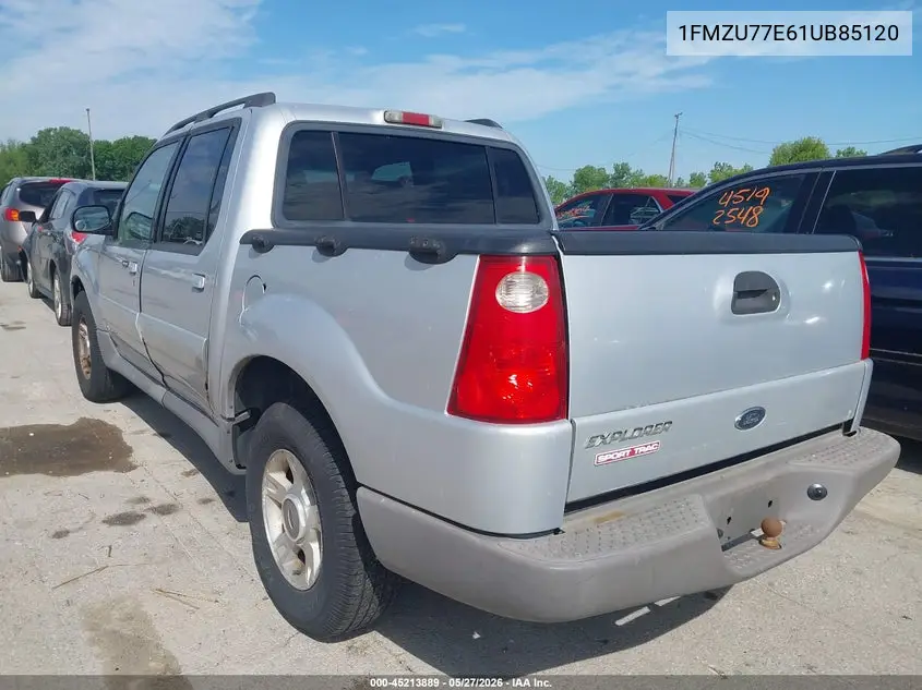 2001 Ford Explorer Sport Trac VIN: 1FMZU77E61UB85120 Lot: 45213889