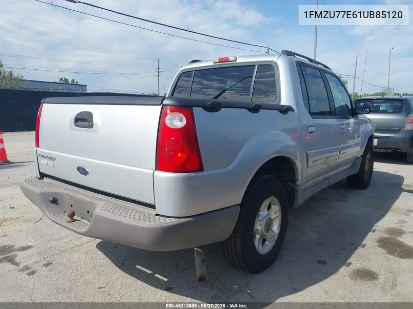 2001 Ford Explorer Sport Trac VIN: 1FMZU77E61UB85120 Lot: 45213889