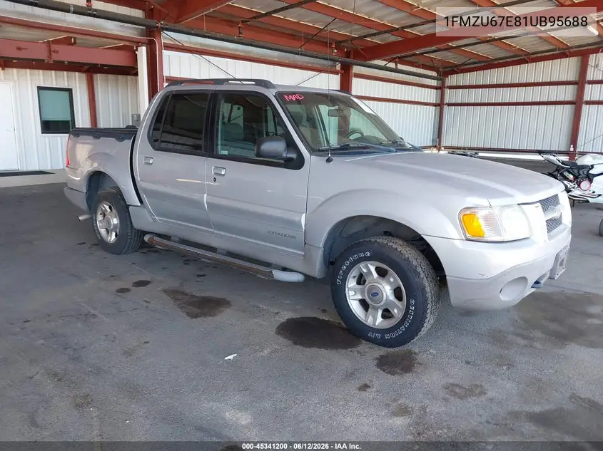 2001 Ford Explorer Sport Trac VIN: 1FMZU67E81UB95688 Lot: 45341200