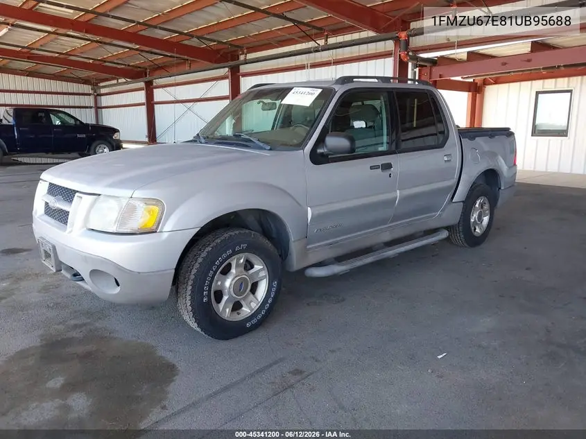 2001 Ford Explorer Sport Trac VIN: 1FMZU67E81UB95688 Lot: 45341200
