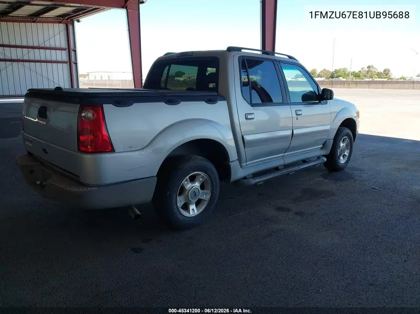 2001 Ford Explorer Sport Trac VIN: 1FMZU67E81UB95688 Lot: 45341200