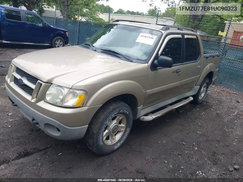 2001 Ford Explorer Sport Trac VIN: 1FMZU77E81UC90323 Lot: 45461540