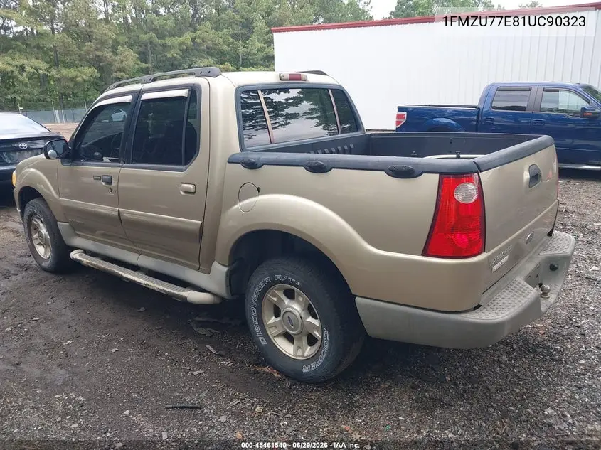 2001 Ford Explorer Sport Trac VIN: 1FMZU77E81UC90323 Lot: 45461540