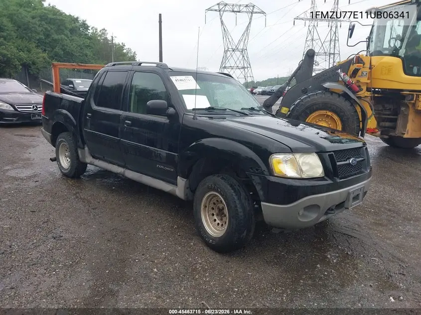 2001 Ford Explorer Sport Trac VIN: 1FMZU77E11UB06341 Lot: 45463715