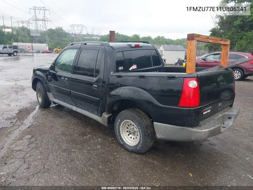 2001 Ford Explorer Sport Trac VIN: 1FMZU77E11UB06341 Lot: 45463715