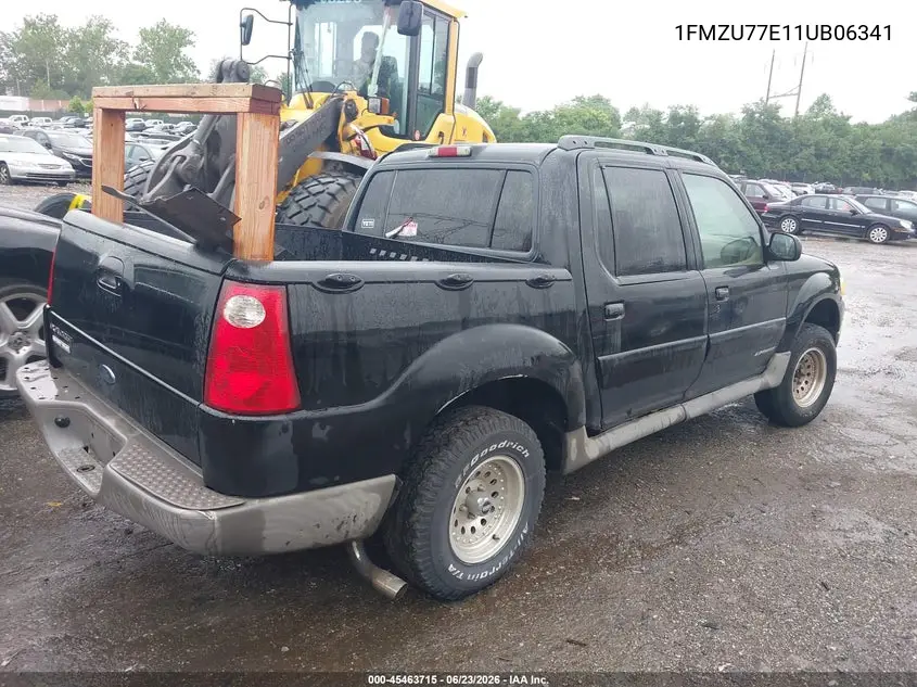 2001 Ford Explorer Sport Trac VIN: 1FMZU77E11UB06341 Lot: 45463715