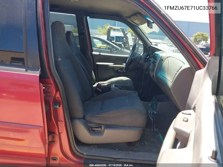 2001 Ford Explorer Sport Trac VIN: 1FMZU67E71UC33766 Lot: 45645390