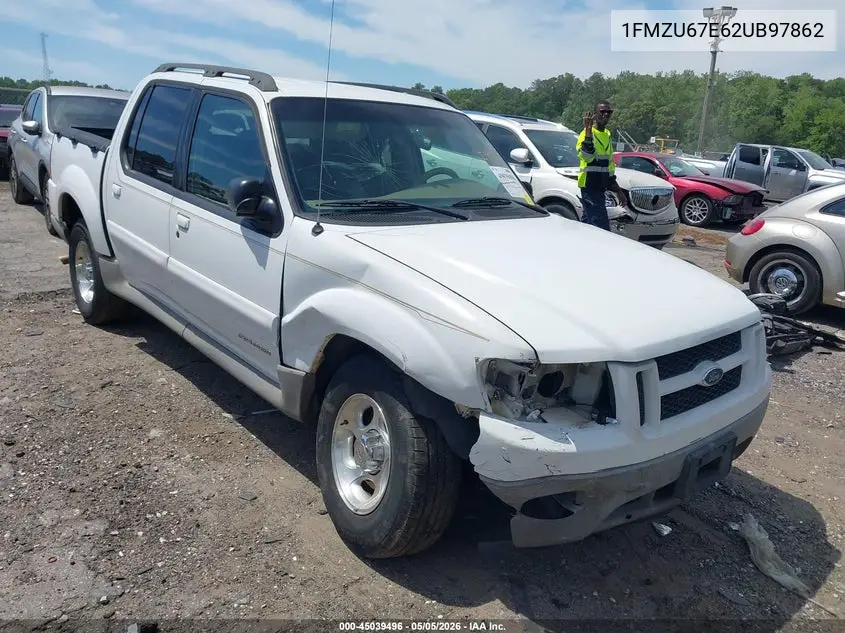 2002 Ford Explorer Sport Trac VIN: 1FMZU67E62UB97862 Lot: 45039496