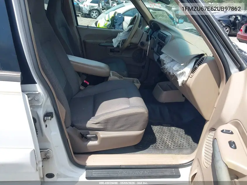 2002 Ford Explorer Sport Trac VIN: 1FMZU67E62UB97862 Lot: 45039496