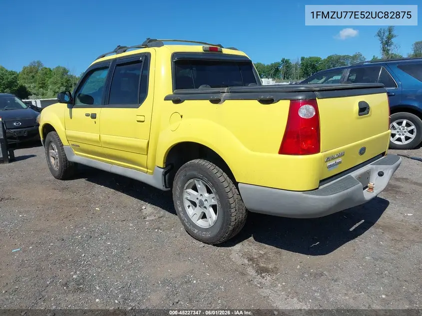 2002 Ford Explorer Sport Trac VIN: 1FMZU77E52UC82875 Lot: 45227347