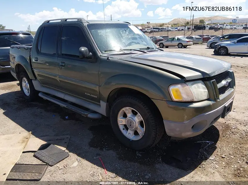 2002 Ford Explorer Sport Trac VIN: 1FMZU67E82UB86118 Lot: 45571991
