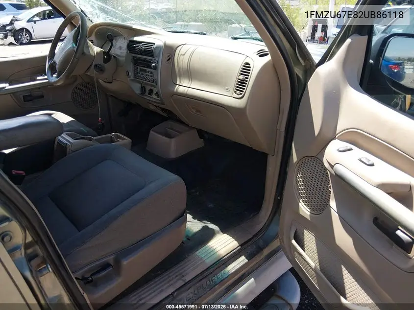2002 Ford Explorer Sport Trac VIN: 1FMZU67E82UB86118 Lot: 45571991
