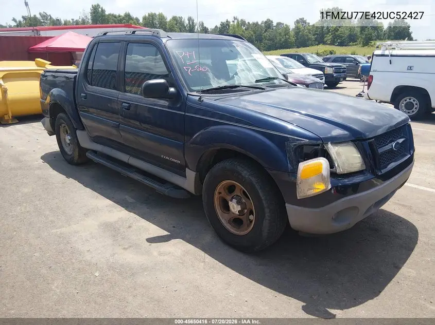 2002 Ford Explorer Sport Trac VIN: 1FMZU77E42UC52427 Lot: 45650416